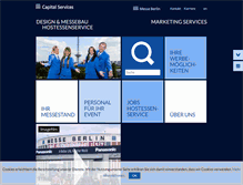 Tablet Screenshot of mb-capital-services.de